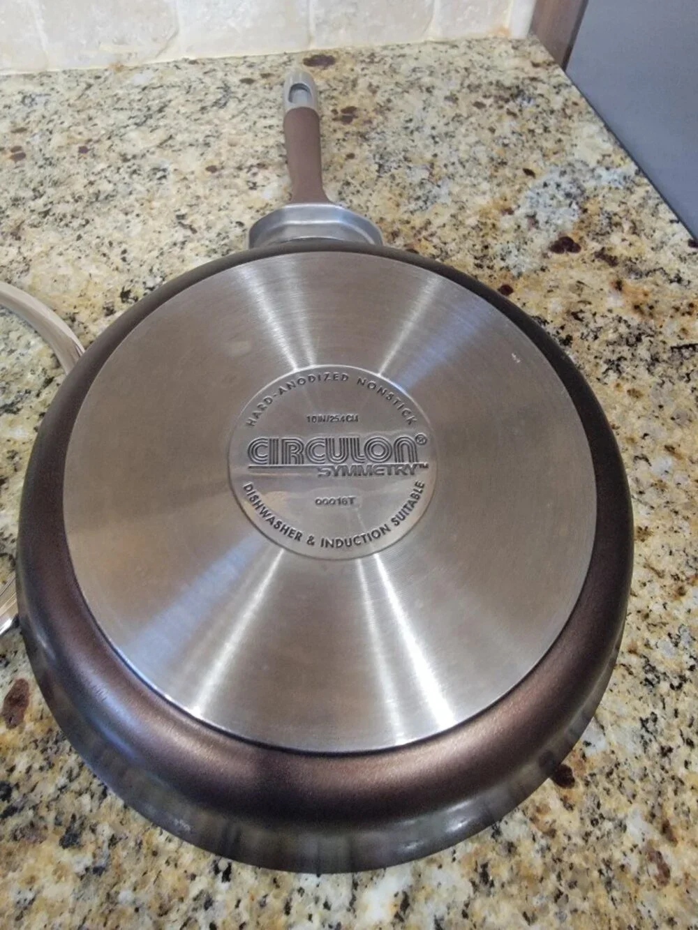 Circulon Saute Frying Pan w/ Lid Hard-Anodized Nonstick 10 Inch